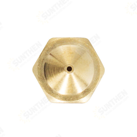 Brass Volcano Long Nozzle M6 Thread 1.75mm for 3D Printer