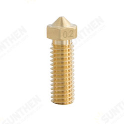 Brass Volcano Long Nozzle M6 Thread 1.75mm for 3D Printer Brass Volcano Long Nozzle M6 Thread 1.75mm for 3D Printer