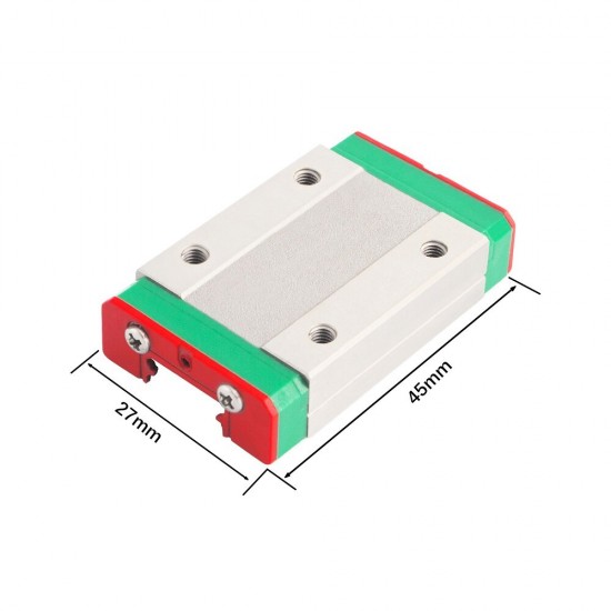 MGN12H Linear Guide with block 200/300/350/390/400/500/600/700/800mm Miniature Block for Rail