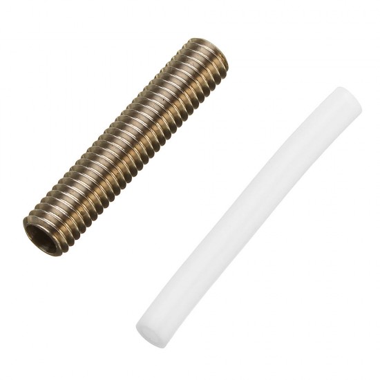 M6*30 1.75mm Thread Nozzle Throat With Teflon For 3D Printer Part