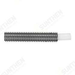 M6*30mm V6 Thread Nozzle Throat With Teflon For 3D Printer Part M6*30mm V6 Thread Nozzle Throat With Teflon For 3D Printer Part