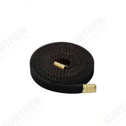 2GT-6mm Non-Slip Timing Belt with Copper Buckle for 3D Printer 2GT-6mm Non-Slip Timing Belt with Copper Buckle for 3D Printer