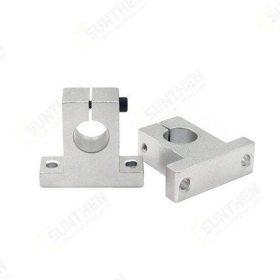 2Pcs Shaft Support Linear Shaft Support Linear Rod CNC Router SK8/10/12/16 for 3D Printer