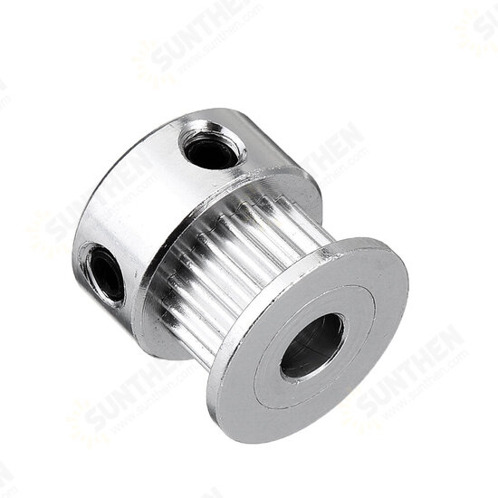 60Teeth 8mm Bore Diameter + 20Teeth 5mm Bore GT2 Timing Belt Pulley with 6mm Timing Belt for 3D Printer