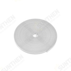 6mm/10mm Width PU White Timing Belt fiberglass Synchronous Belt with Steel Core 10M Long for 3D Printer 6mm/10mm Width PU White Timing Belt fiberglass Synchronous Belt with Steel Core 10M Long for 3D Printer
