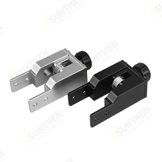 Black / Silver 2040 Y-axis Synchronous Belt Tensioner Aluminum Profile Kit For 3D Printer Parts