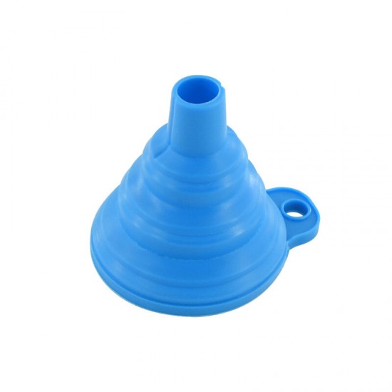 Collapsible Silicone Funnels and Stainless Steel Resin Filter Cups for Pouring Resin Back into Bottle