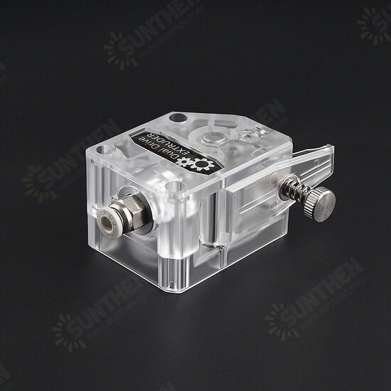 Extruder Transparent Version Dual Drive Extruder for 3D Printer