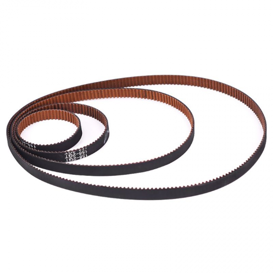 GT2 Closed Loop Timing Belt Rubber with Anti-Slip 2GT 6MM 200 280 400mm Synchronous Belts 3D Printers