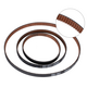 GT2 Closed Loop Timing Belt Rubber with Anti-Slip 2GT 6MM 200 280 400mm Synchronous Belts 3D Printers