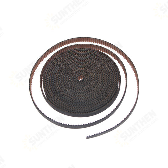 GT2 LL-2GT RF 2GT Open Synchronous Timing belt width 6mm Rubber Low dust low vibration gates 3D printer