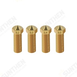 Volcano Nozzle 0.2/0.3/0.4/0.5/0.6/0.8/1.0/1.2mm V6 Nozzle M6 Thread for 3D Printer Volcano Nozzle 0.2/0.3/0.4/0.5/0.6/0.8/1.0/1.2mm V6 Nozzle M6 Thread for 3D Printer