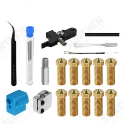 Volcano Nozzle Hotend Heating Block Parts Kit fits Artillery Sidewinder X1 Genius 3D Printer Volcano Nozzle Hotend Heating Block Parts Kit fits Artillery Sidewinder X1 Genius 3D Printer