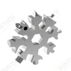 18-in-1 Snowflake Multi-tool Snow Tool Combination Compact And Portable Outdoor Products Snowflake Tool Screwdriver Hex Wrench for 3D Printer 18-in-1 Snowflake Multi-tool Snow Tool Combination Compact And Portable Outdoor Products Snowflake Tool Screwdriver Hex Wrench for 3D Printer
