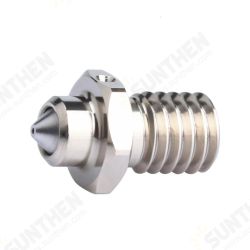 Trianglelab M6 0.4mm ZS Nozzle Hardened Steel Copper Alloy High Temperature and Wear Resistant Compatible models V6 Hotend 3d Printer Trianglelab M6 0.4mm ZS Nozzle Hardened Steel Copper Alloy High Temperature and Wear Resistant Compatible models V6 Hotend 3d Printer