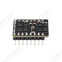 Upgraded QHV5160 TMC5160 QHVSilent Stepper Motor Driver Voltage 60v High Subdivision 256 8MO for 3D Printer Accessories Upgraded QHV5160 TMC5160 QHVSilent Stepper Motor Driver Voltage 60v High Subdivision 256 8MO for 3D Printer Accessories