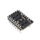 Upgraded QHV5160 TMC5160 QHVSilent Stepper Motor Driver Voltage 60v High Subdivision 256 8MO for 3D Printer Accessories Upgraded QHV5160 TMC5160 QHVSilent Stepper Motor Driver Voltage 60v High Subdivision 256 8MO for 3D Printer Accessories