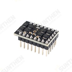 Upgraded QHV5160 TMC5160 QHVSilent Stepper Motor Driver Voltage 60v High Subdivision 256 8MO for 3D Printer Accessories Upgraded QHV5160 TMC5160 QHVSilent Stepper Motor Driver Voltage 60v High Subdivision 256 8MO for 3D Printer Accessories