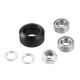 V-Slot Linear Guide Black Mini-V Pulley for 3D Printer V-Slot Linear Guide Black Mini-V Pulley for 3D Printer