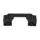 V-Slot Xaxis Slider Aluminum Plate Buckle for 3D Printer 20 40 AluminumProfile Timing belt