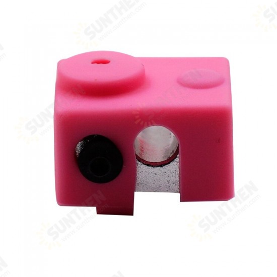 White/Pink/Yellow/Green Universal Hotend Block Insulation Sock Silicone Case For 3D Printer