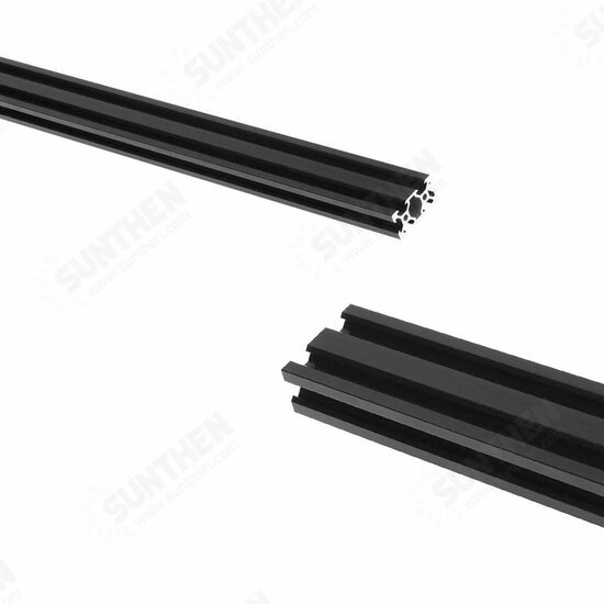 5Pcs 2040 Black Anodized 1000mm 2040 Aluminum Profile Extrusion Frame for CNC Laser Engraving Machine 3D Printer