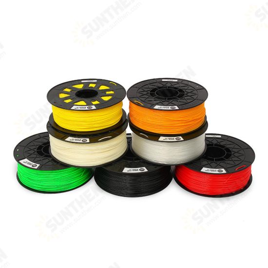 1KG/Roll 1.75mm Many Colors ABS Filament for Crealilty/TEVO/Anet 3D Printer