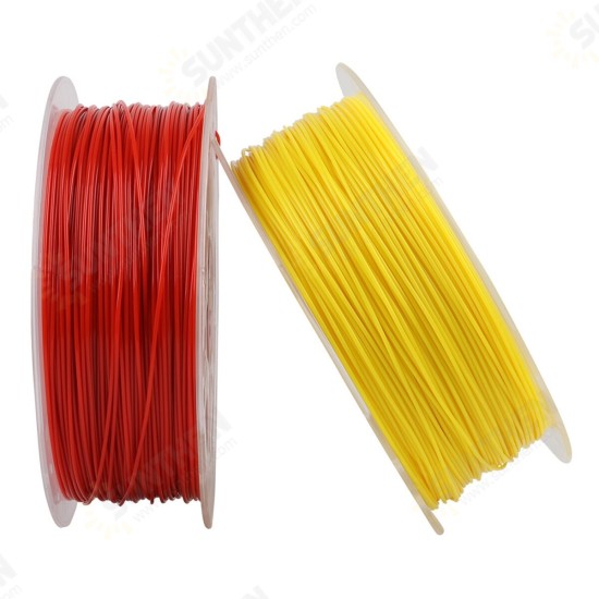 White/Black/Yellow/Blue/Red 1KG 1.75mm PLA Filament For 3D Printer