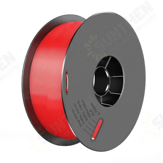 1.75mm PLA Filament 1KG White/Black/Grey/Red/Blue/Yellow/Green/Orange 8 Color for 3D Printer