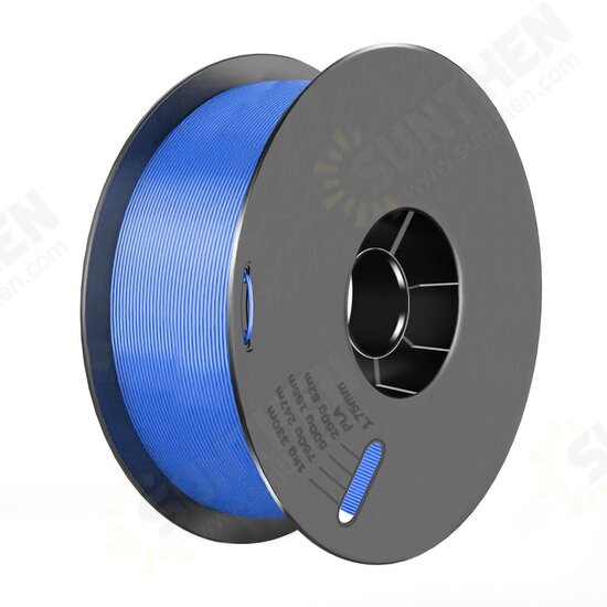 1.75mm PLA Filament 1KG White/Black/Grey/Red/Blue/Yellow/Green/Orange 8 Color for 3D Printer