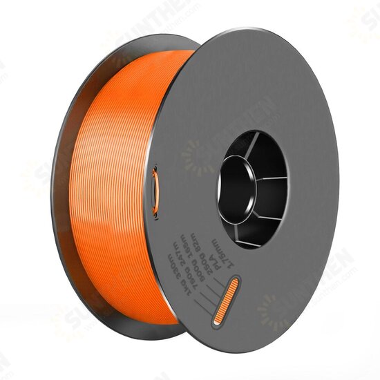 Filament 1.75mm Filament Accuracy +/-0.02mm 1KG Printing Material for 3D Printer