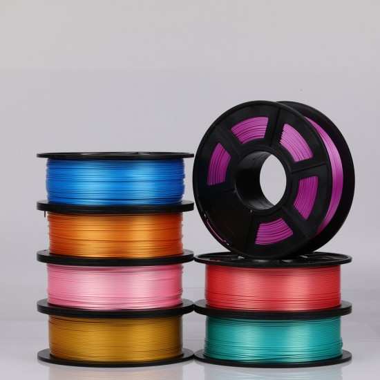 1KG Silk PLA 1.75MM Filament 14 Color Available High Strength filament for 3D Printer