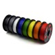 White/Red/Orange/Black/Yellow/Gray/Blue/Green 1.75mm 1KG/Roll PLA Filament for 3D Pritner