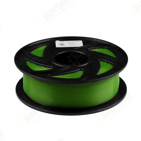 White/Red/Orange/Black/Yellow/Gray/Blue/Green 1.75mm 1KG/Roll PLA Filament for 3D Pritner