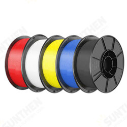5 Rolls PLA Filament 1KG 1.75mm Black/White/Red/Yellow/Blue Filament Set for 3D Printers 5 Rolls PLA Filament 1KG 1.75mm Black/White/Red/Yellow/Blue Filament Set for 3D Printers