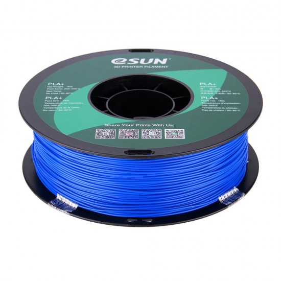 PLA+ Filament 1KG 1.75mm Vacuumed Sealed Package Dimensional Accuracy +/- 0.03mm for 3D Printing