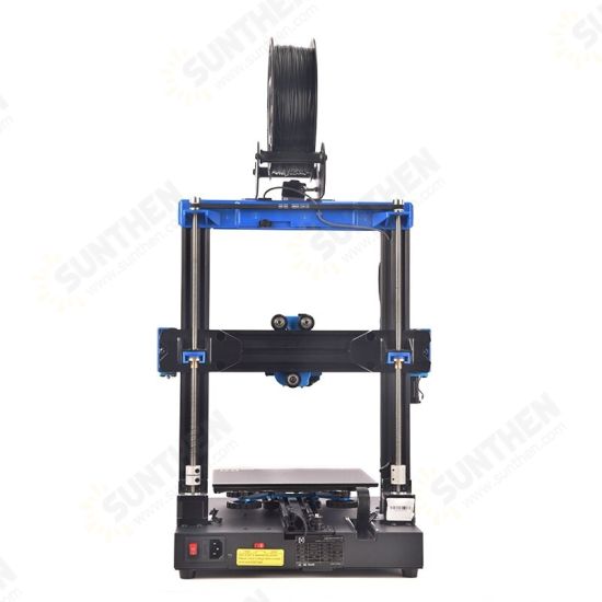 3D Printer 220*220*250mm Print Size with Ultra-Quiet Stepper Motor TFT Touch Screen Support Filament Runout Power Failure Function