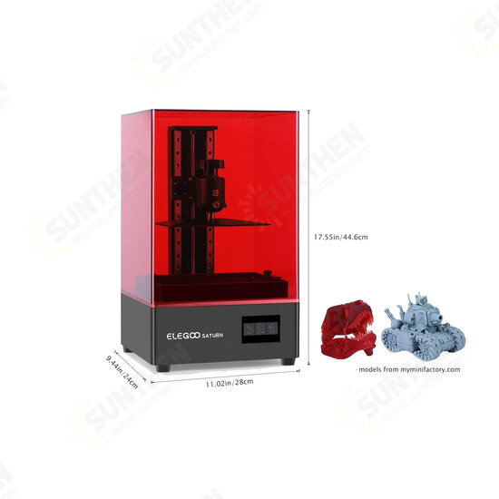 4K 8.9inch MONOCHROME LCD Resin 3D Printer UV Photocuring LCD Resin 3D Printer with 4K Monochrome LCD/Matrix UV LED Light Source