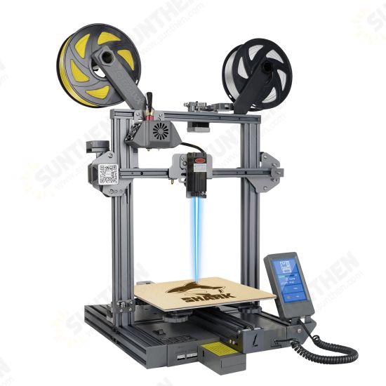 SC-10 SHARK V2 3-in-1 3D Printer with Auto Levelling