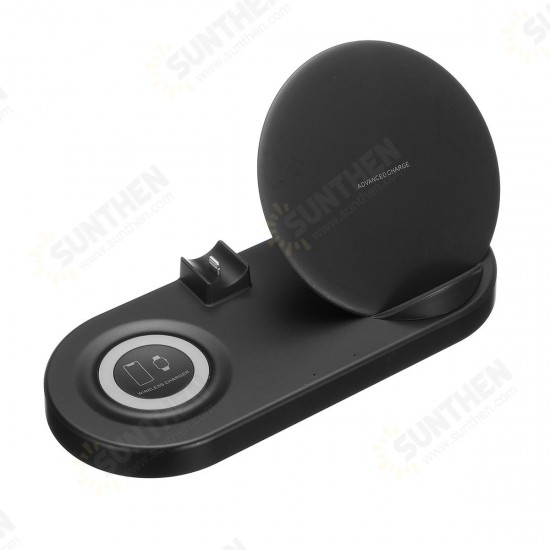 5 In 1 Wireless Charger QC2.0 USB with 36W Power Supply for Mobile Phone iWatch