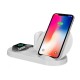 5 In 1 Wireless Charger QC2.0 USB with 36W Power Supply for Mobile Phone iWatch