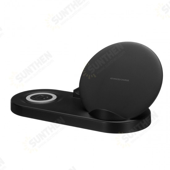 5 In 1 Wireless Charger QC2.0 USB with 36W Power Supply for Mobile Phone iWatch