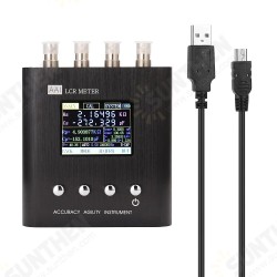 50Hz~100kHz-24 Frequency Handheld Impedance Tester Bridge LCR Digital Resistance Measurement Capacitance Adjustable Inductance 50Hz~100kHz-24 Frequency Handheld Impedance Tester Bridge LCR Digital Resistance Measurement Capacitance Adjustable Inductance