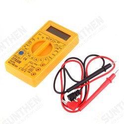 DT830B 1000V 10A LCD Portable Digital Multimeter AC/DC Ammeter Voltmeter Ohmmeter Electrical Tester DT830B 1000V 10A LCD Portable Digital Multimeter AC/DC Ammeter Voltmeter Ohmmeter Electrical Tester