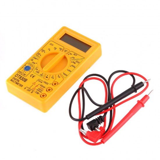 DT830B 1000V 10A LCD Portable Digital Multimeter AC/DC Ammeter Voltmeter Ohmmeter Electrical Tester