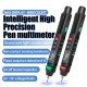 A3008 Digital Multimeter Auto Intelligent Sensor Pen Tester 6000 Counts Non-contact Voltage Meter VA Color Reverse Display Screen