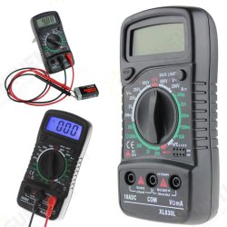 XL830L Digital LCD Multi Meters Volt Meterr Ammeter AC/DC/OHM Volt Current Tester XL830L Digital LCD Multi Meters Volt Meterr Ammeter AC/DC/OHM Volt Current Tester