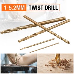 1-5.2mm 4341 Cobalt Drill Bit Set Twsist Shank Lifetime Warranty Drill Straigth Tool 1-5.2mm 4341 Cobalt Drill Bit Set Twsist Shank Lifetime Warranty Drill Straigth Tool