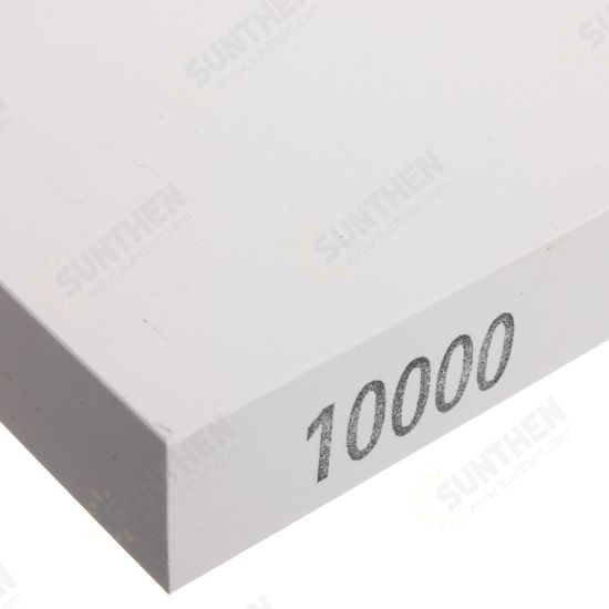 10000# Sharpener Honing Sharpen Stone Whetstone With Strand 180mm x 60mm x 15mm