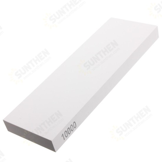 10000# Sharpener Honing Sharpen Stone Whetstone With Strand 180mm x 60mm x 15mm